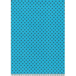 Feincord Swafing - Jost Punkte türkis grau